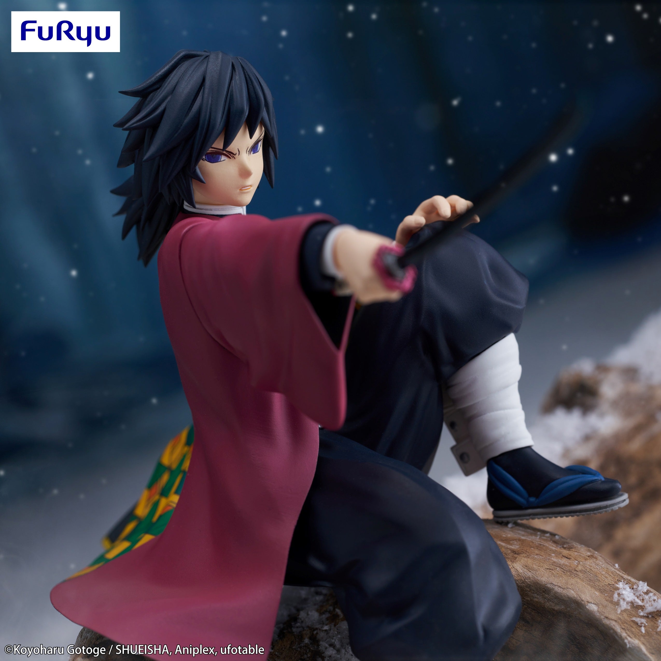 IN-STOCK FuRyu - Demon Slayer: Kimetsu no Yaiba Noodle Stopper Figure - Giyu Tomioka
