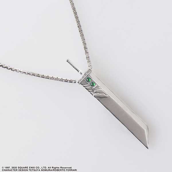 SPECIAL ORDER Square Enix - Final Fantasy VII Remake Silver Necklace - Buster Sword [EXCLUSIVE] [JP]