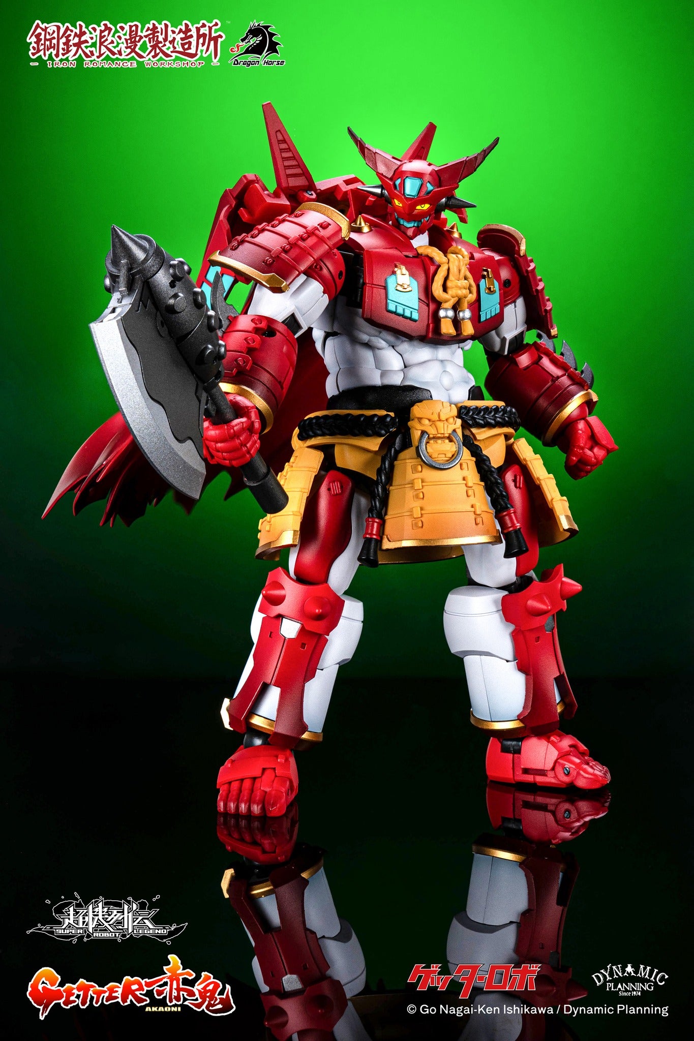 PRE-ORDER Iron Romance Workshop - Super Robot Legend SRL-01 - Getter Aka Oni