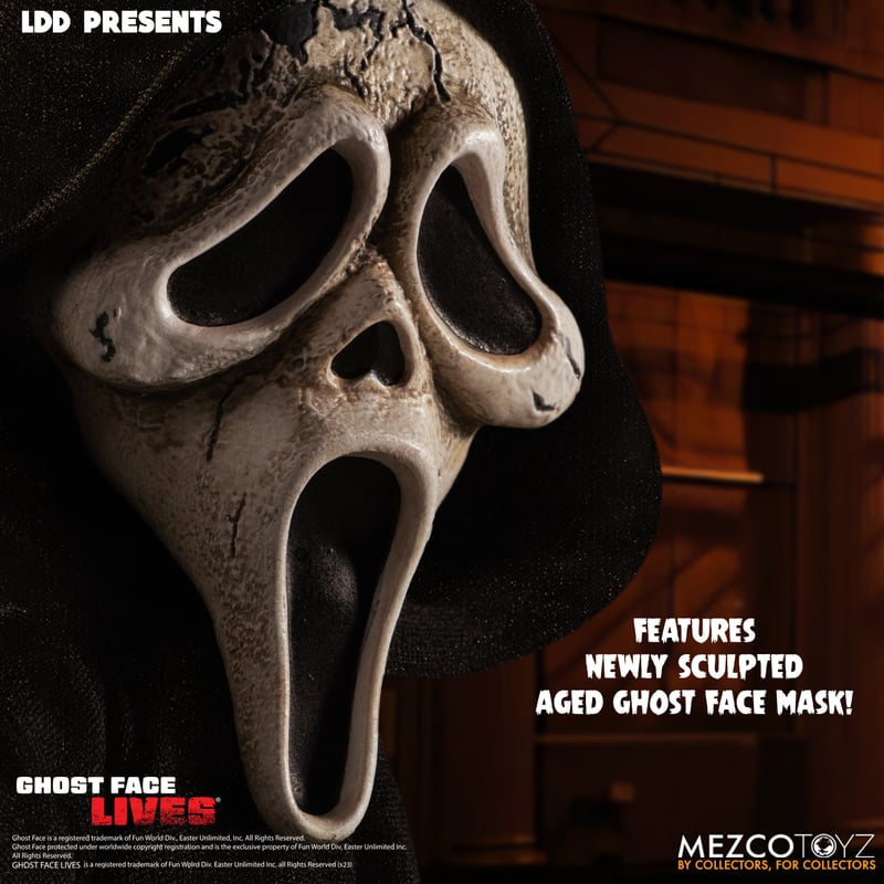 PRE-ORDER Mezco - LDD Presents Ghost Face: Zombie Edition