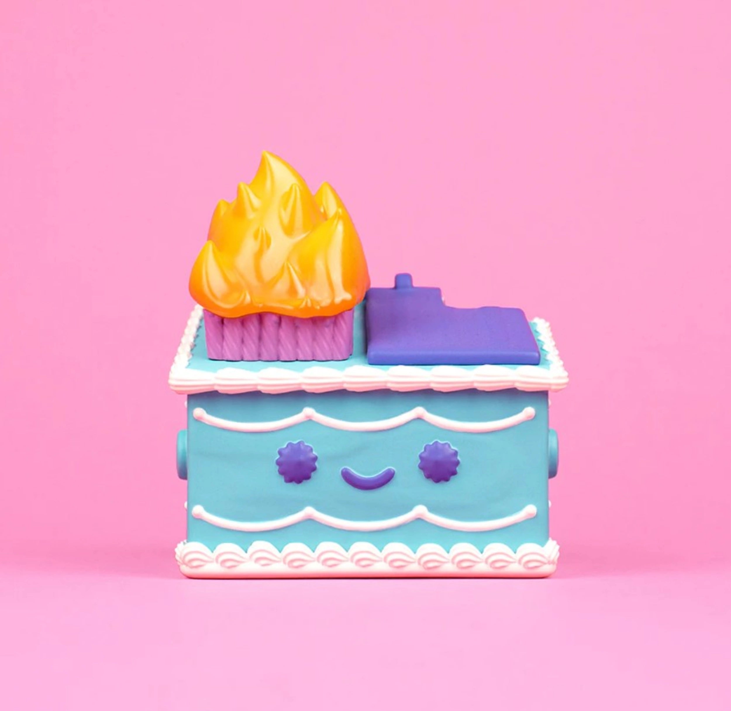 PRE-ORDER 100% Soft - Dumpster Fire - Birthday Cake Dumpster Fire