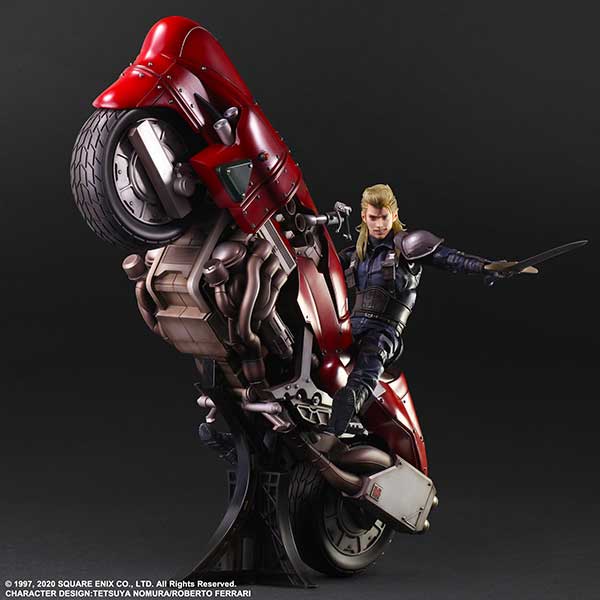 IN-STOCK Square Enix - PLAY ARTS Kai - Final Fantasy VII Remake - Roche & Motorcycle Set