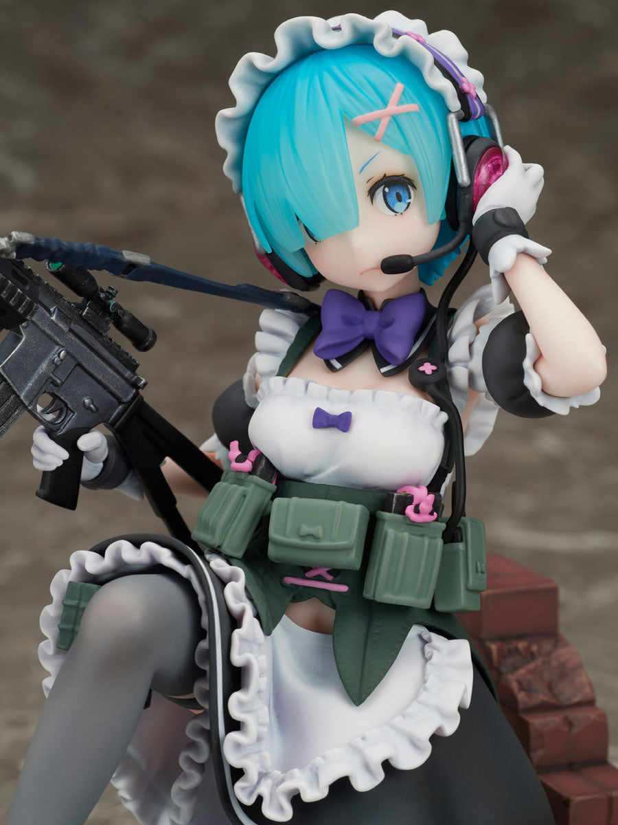 PRE-ORDER FuRyu - Re:ZERO -Starting Life in Another World- - Rem: Military Ver. 1/7