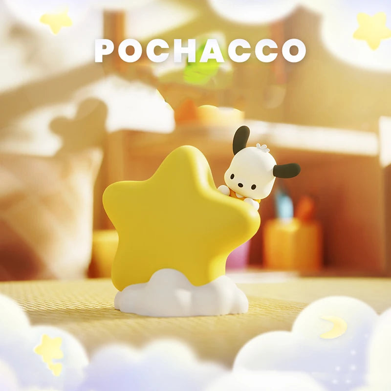 IN-STOCK Miniso - Sanrio Characters - Family Star Night Light