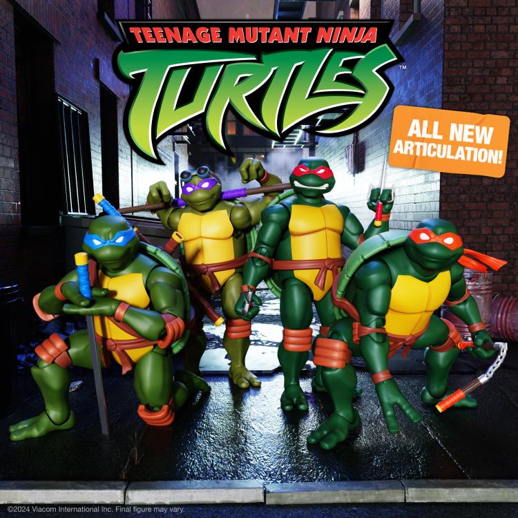 PRE-ORDER Super7 - Teenage Mutant Ninja Turtles ULTIMATES - All 4 Turtles Set