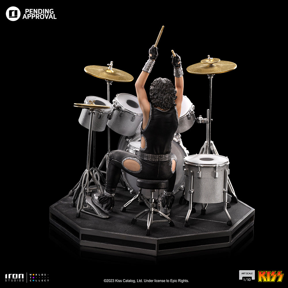 PRE-ORDER Iron Studios - Art Scale - Kiss - Peter Criss 1/10