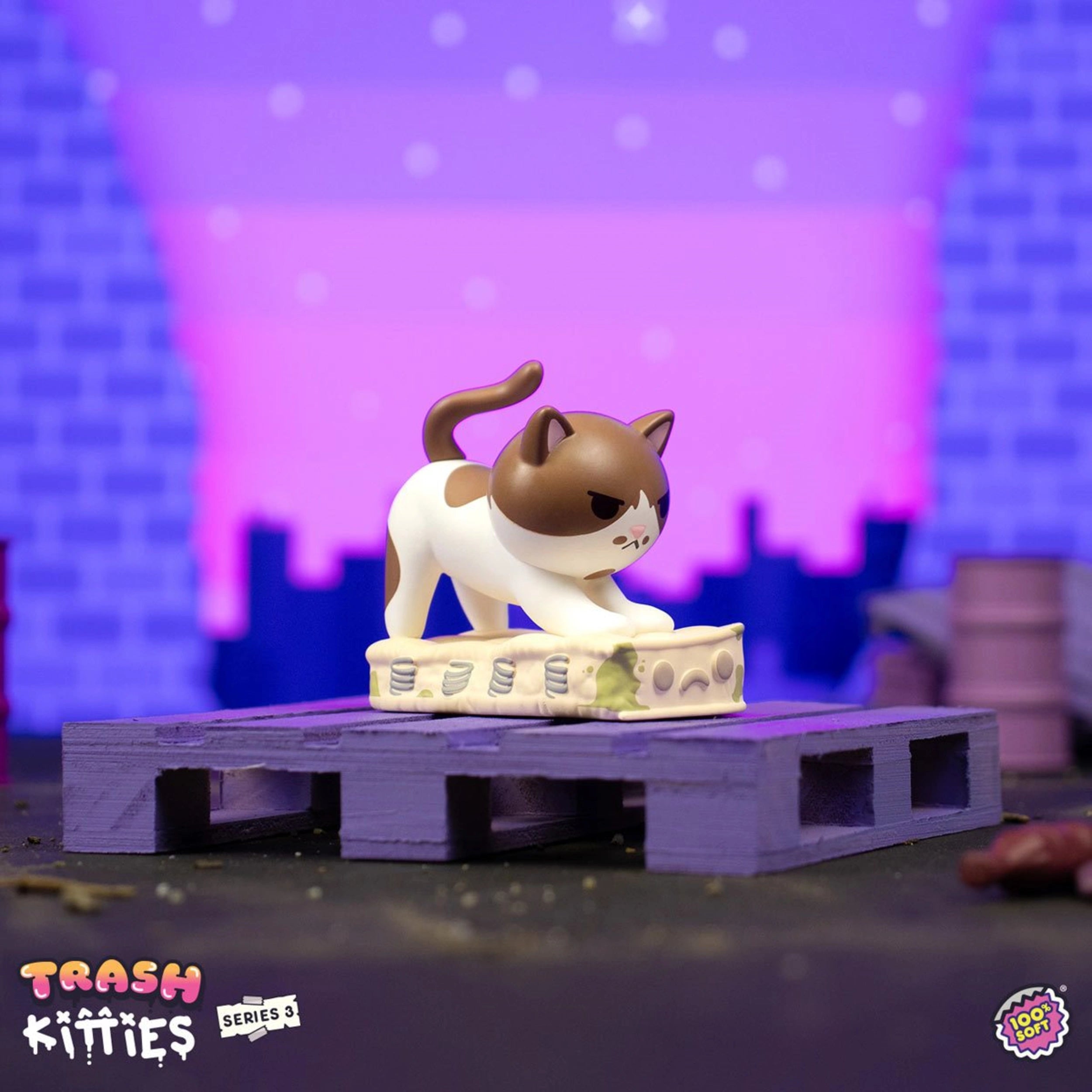IN-STOCK 100% Soft - Trash Kitties Series 3