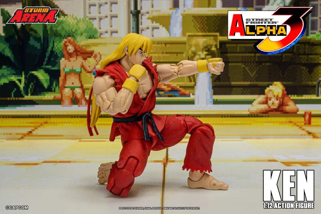 PRE-ORDER Storm Collectibles - Storm Arena - STREET FIGHTER ALPHA 3 - Ken 1/12