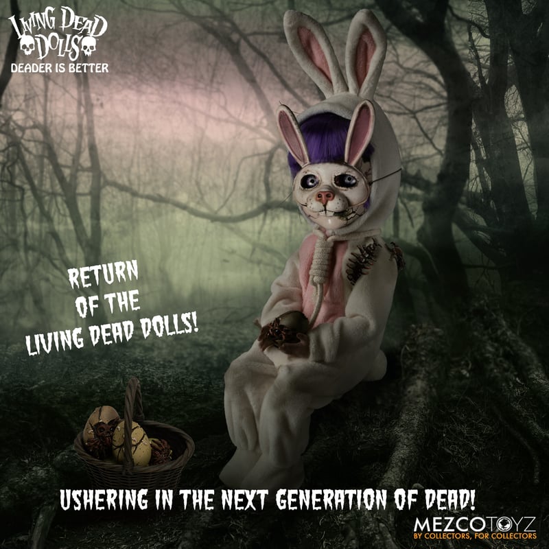 PRE-ORDER Living Dead Dolls - The Return of The Living Dead Dolls - Eggzorcist