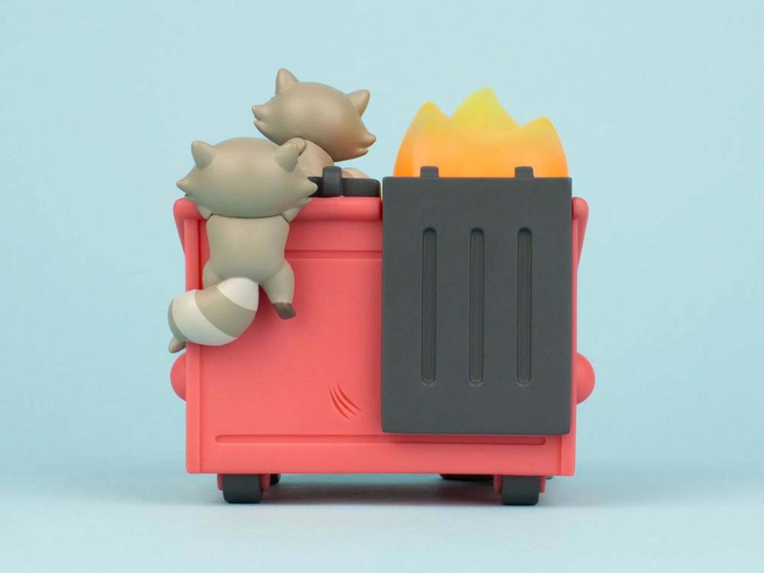 PRE-ORDER 100% Soft - Dumpster Fire - Trash Panda Dumpster Fire