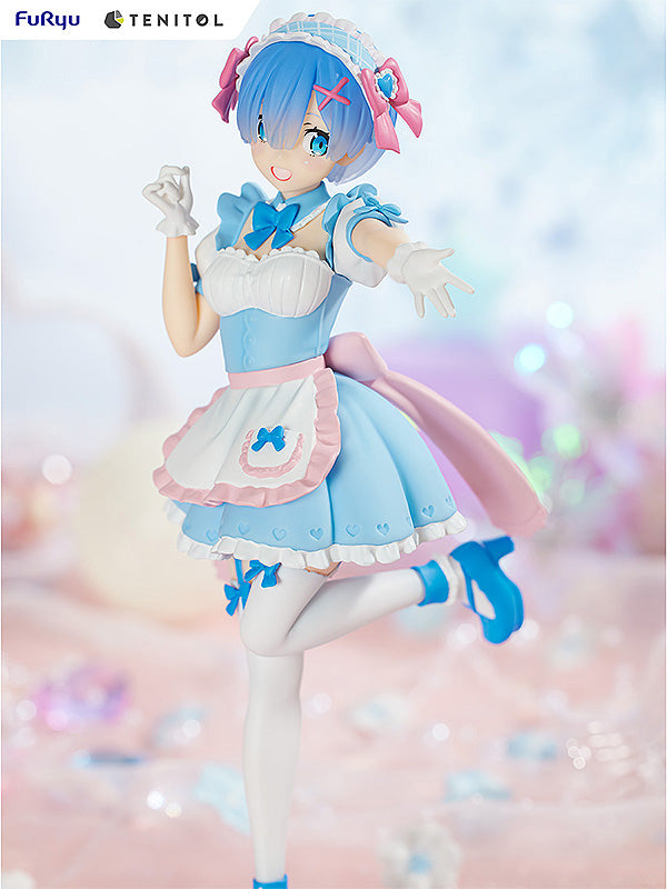PRE-ORDER FuRyu - TENITOL - Re:ZERO -Starting Life in Another World- - Yumekawa Maid Rem & Ram: Set With Bonus