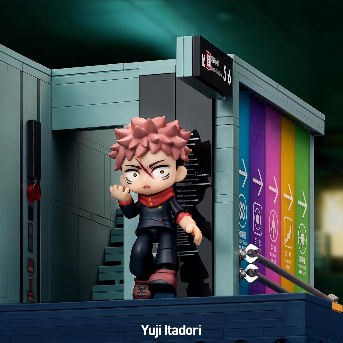 BACK-ORDER POP MART - Jujutsu Kaisen Series: Domain Expansion - Scene Blocks - Yuji Itadori