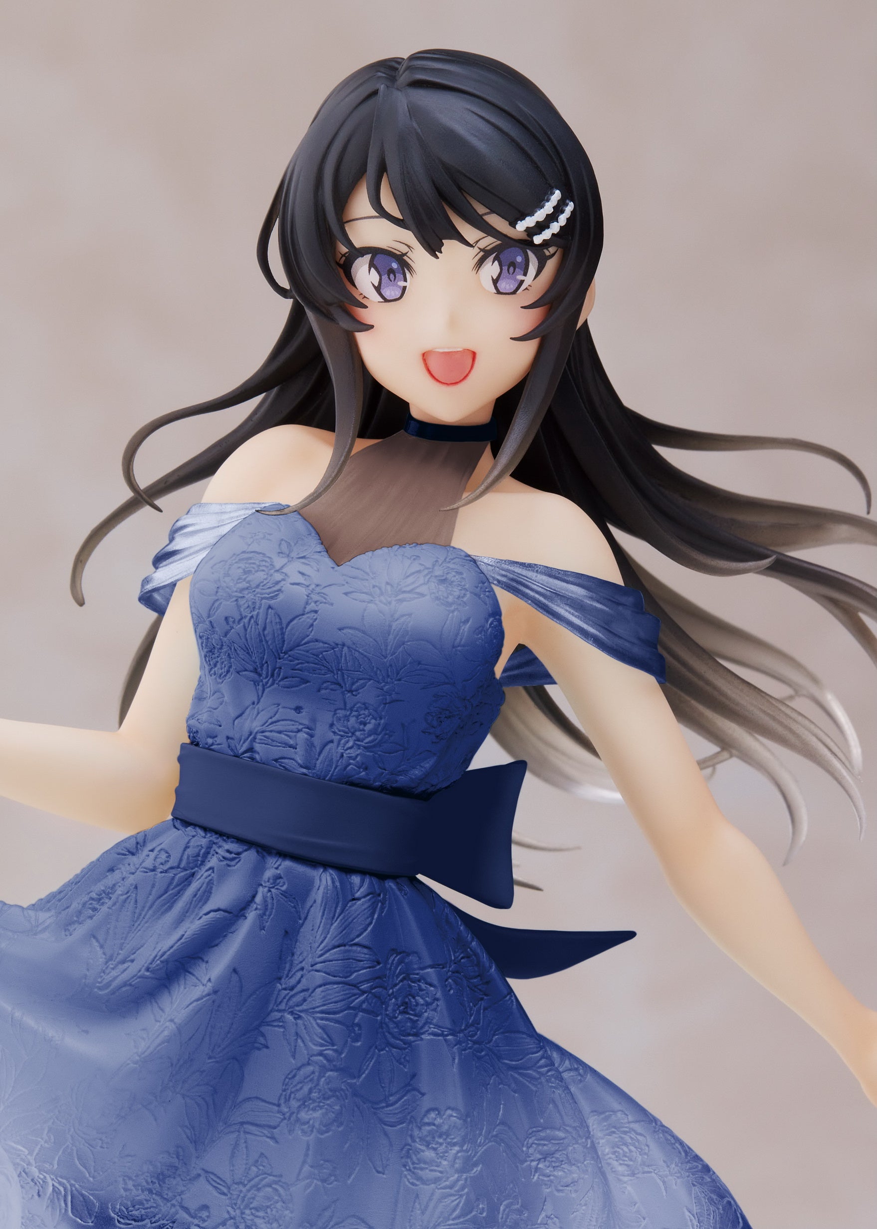 PRE-ORDER Taito - Rascal Does Not Dream of Bunny Girl Senpai Coreful Figure - Mai Sakurajima: Clear Dress Ver. Renewal Edition
