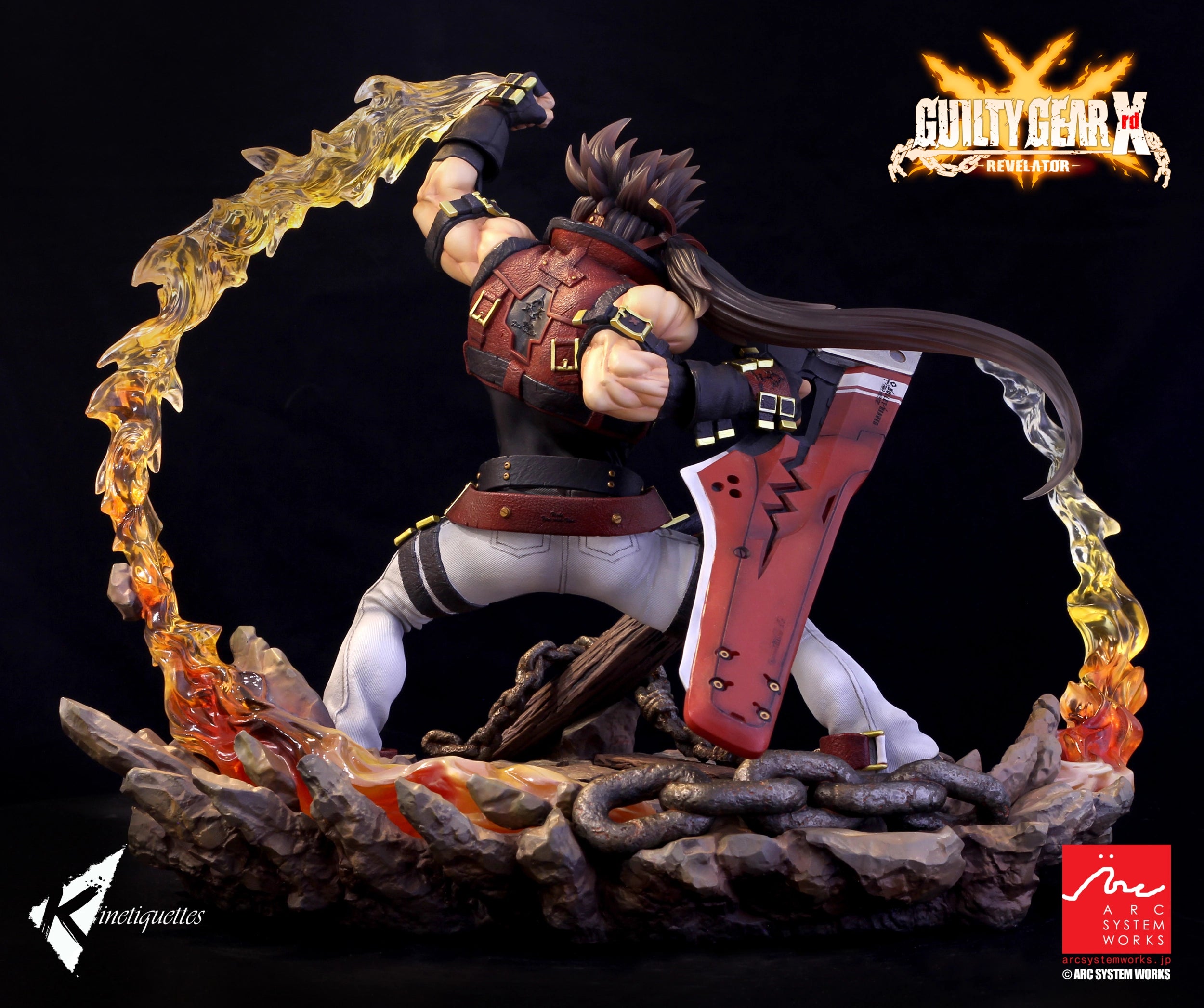 PRE-ORDER Kinetiquettes - Guilty Gear Xrd - Sol Badguy 1/7