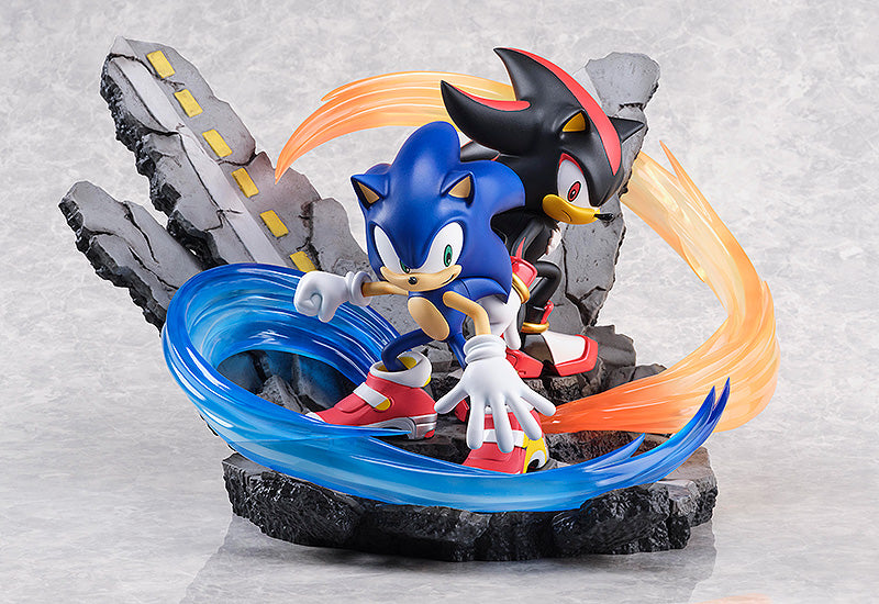 PRE-ORDER Sega - S-Fire - Super Situation Figure - Sonic Adventure 2 - Sonic the Hedgehog & Shadow the Hedgehog
