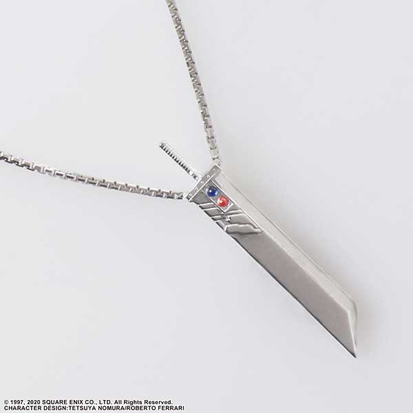 SPECIAL ORDER Square Enix - Final Fantasy VII Remake Silver Necklace - Buster Sword: Limited Ver. [EXCLUSIVE] [JP]