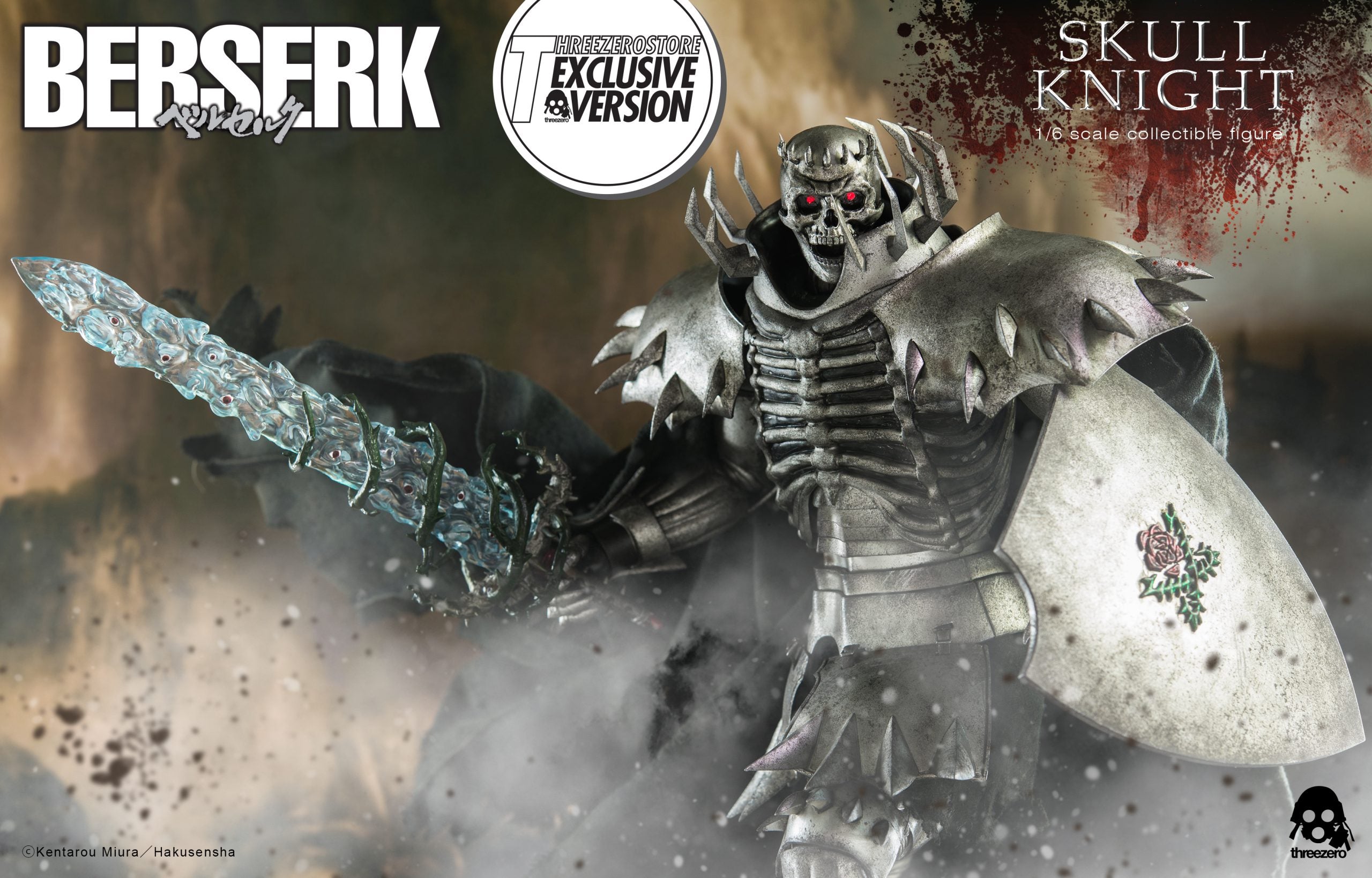 PRE-ORDER threezero - BERSERK - Skull Knight: Exclusive Ver. 1/6