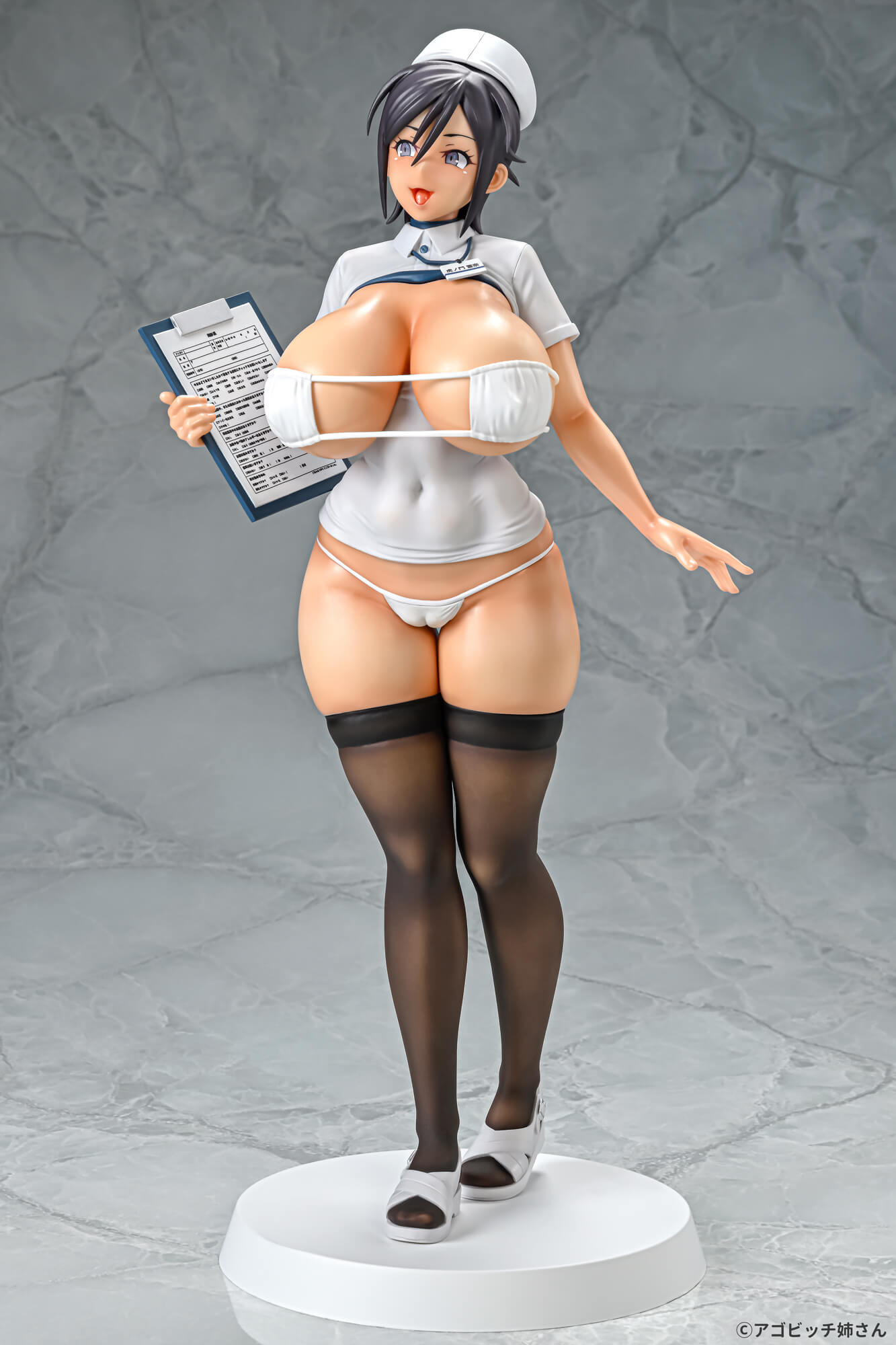 PRE-ORDER Q-six - Moshimo Onanie no Kaigo wo Shitekureru Nurse-san ga Itara...? - Yukina Toranomon: Suntanned Ver. 1/6