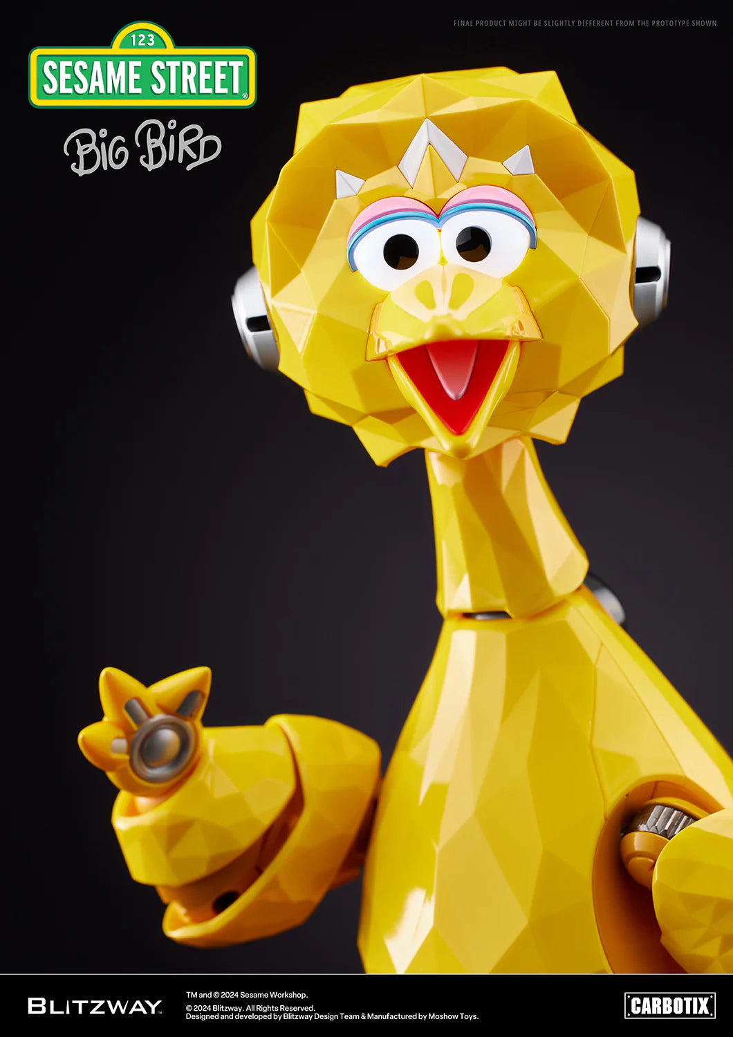 PRE-ORDER Blitzway - CARBOTIX - Sesame Street - Big Bird