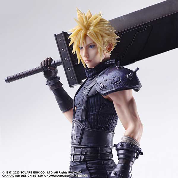 IN-STOCK Square Enix - STATIC ARTS - Final Fantasy VII Remake - Cloud Strife
