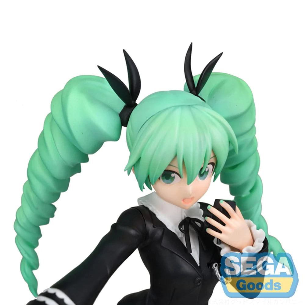 IN-STOCK Sega - Hatsune Miku -Project DIVA Arcade Future Tone SPM Figure - Hatsune Miku: Dark Angel [May 2024 Release]