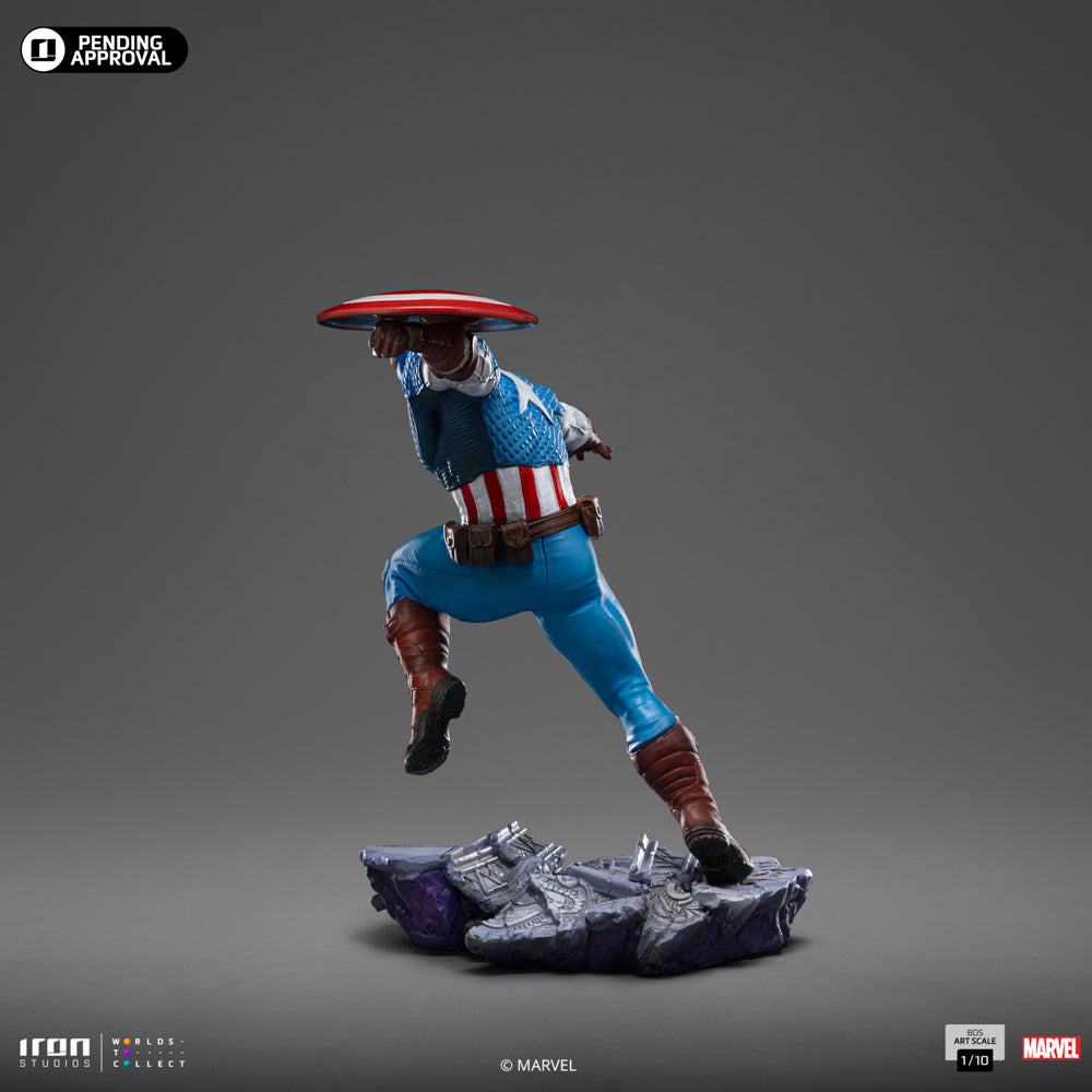 PRE-ORDER Iron Studios - BDS Art Scale - Marvel Comics - Captain America 1/10