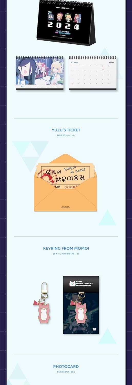 SPECIAL ORDER Dreamus - BLUE ARCHIVE 2nd Anniversary Album OST: CD Version