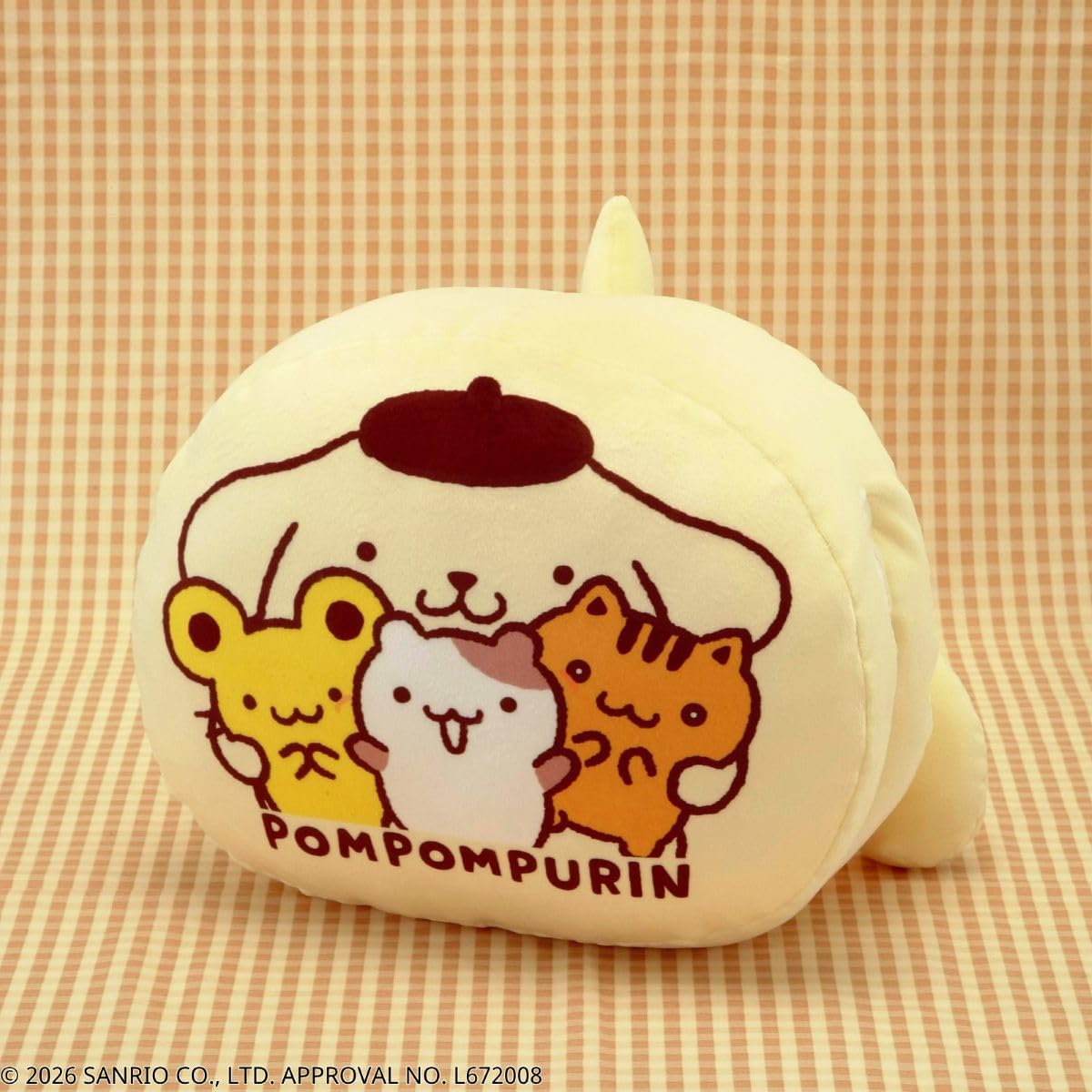 SPECIAL ORDER Gakken - Pompompurin 30th Anniversary: Laid-back Pompom Book – Fluffy, Squishy Oshiri Cushion [JP]