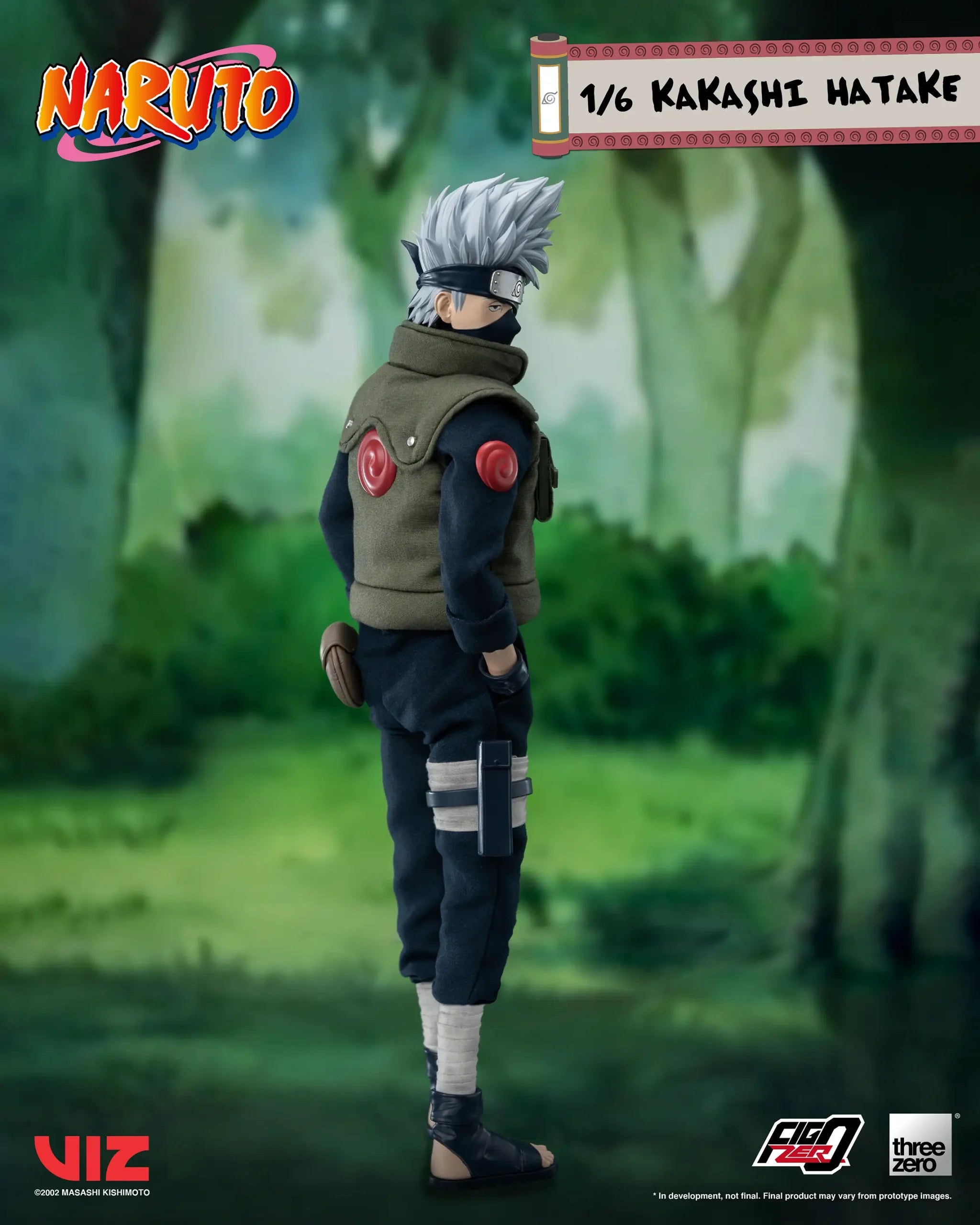PRE-ORDER threezero - FigZero - Naruto - Kakashi Hatake 1/6