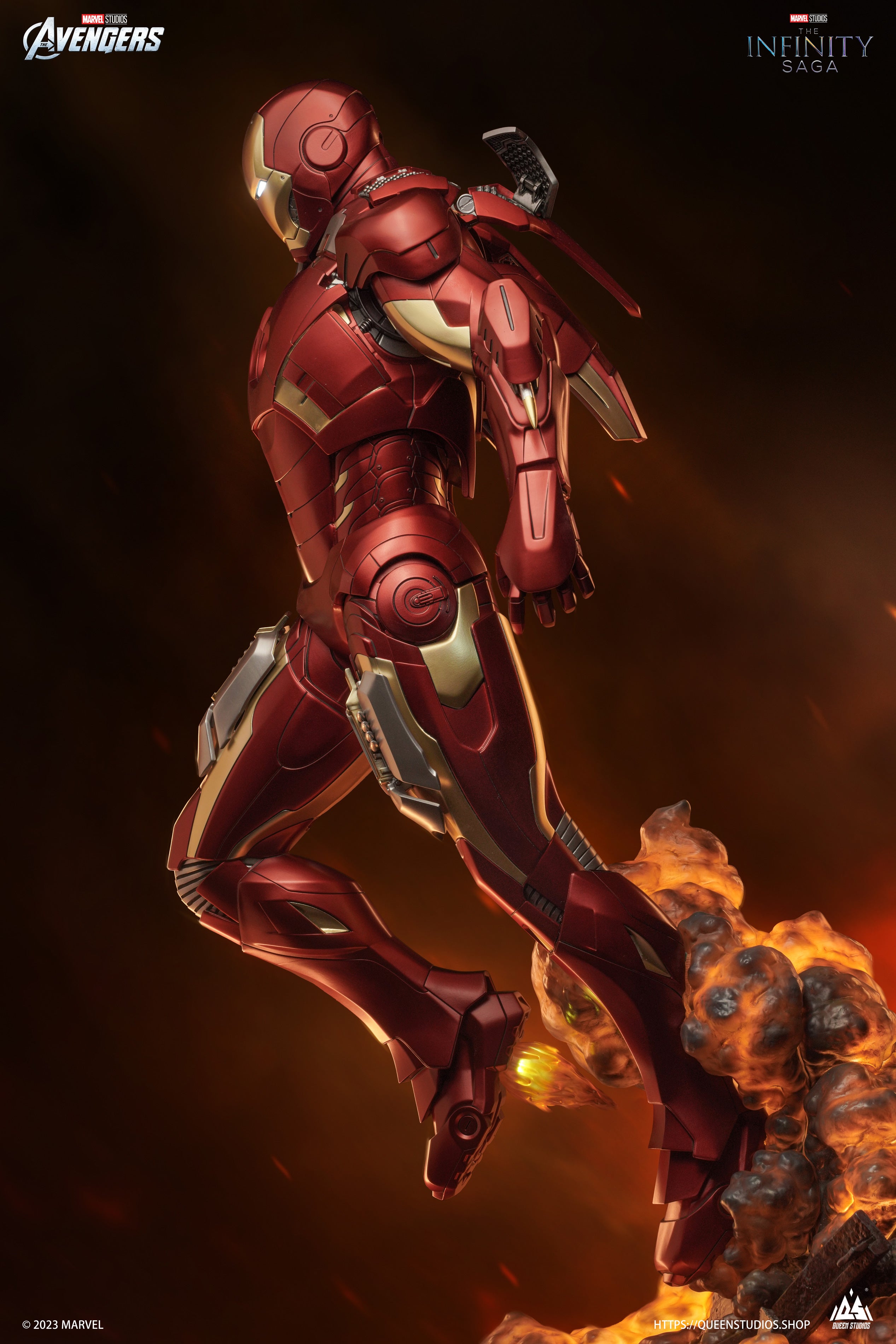 PRE-ORDER Queen Studios - The Avengers - Iron Man Mark 7 1/3