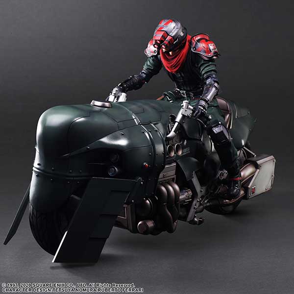IN-STOCK Square Enix - PLAY ARTS Kai - Final Fantasy VII Remake - Shinra Elite Security Officer & Motorcycle