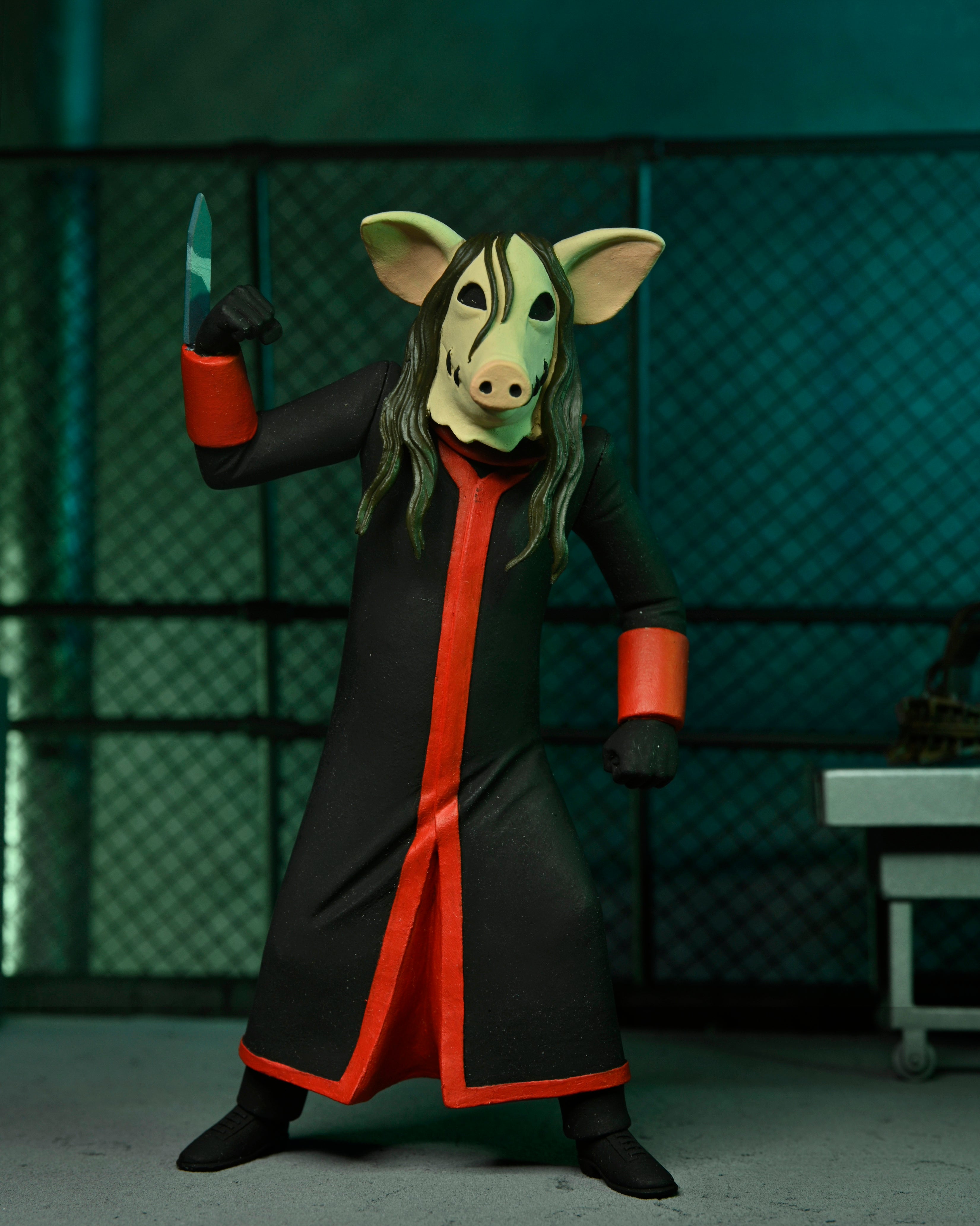 PRE-ORDER 6-inch Action Figure - Toony Terrors - Saw - Jigsaw Killer & Billy Tricycle Boxed Set