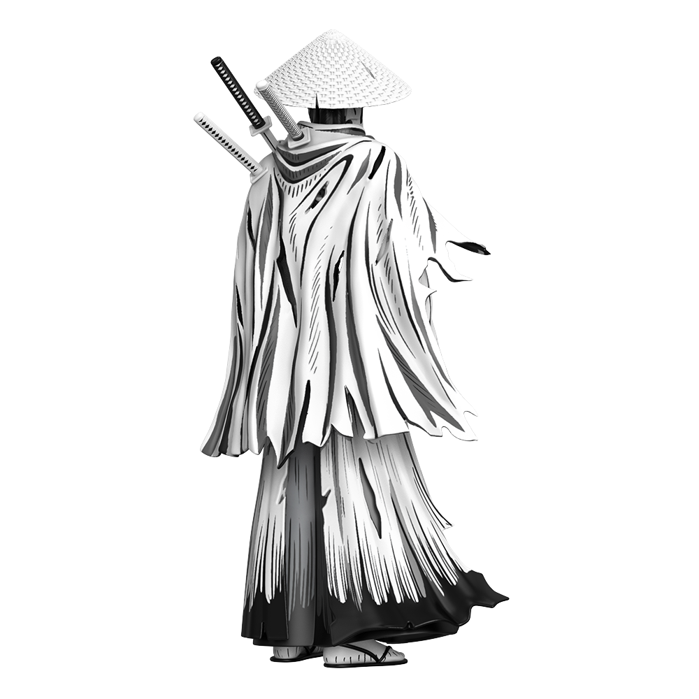 PRE-ORDER Mighty Jaxx - Shadowed Samurai by Rob Bowyer
