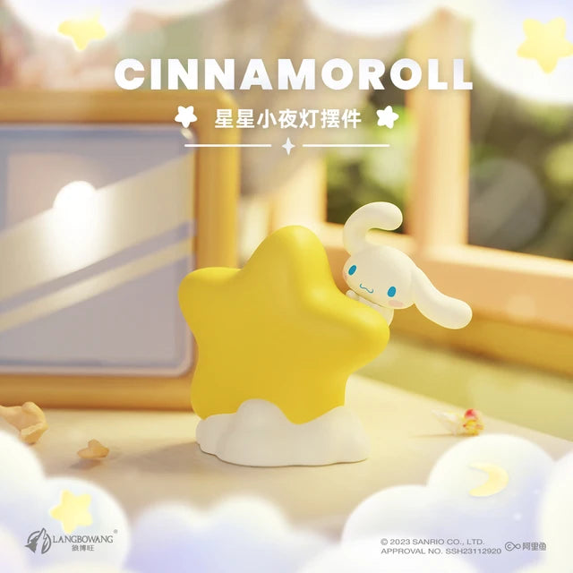 IN-STOCK Miniso - Sanrio Characters - Family Star Night Light