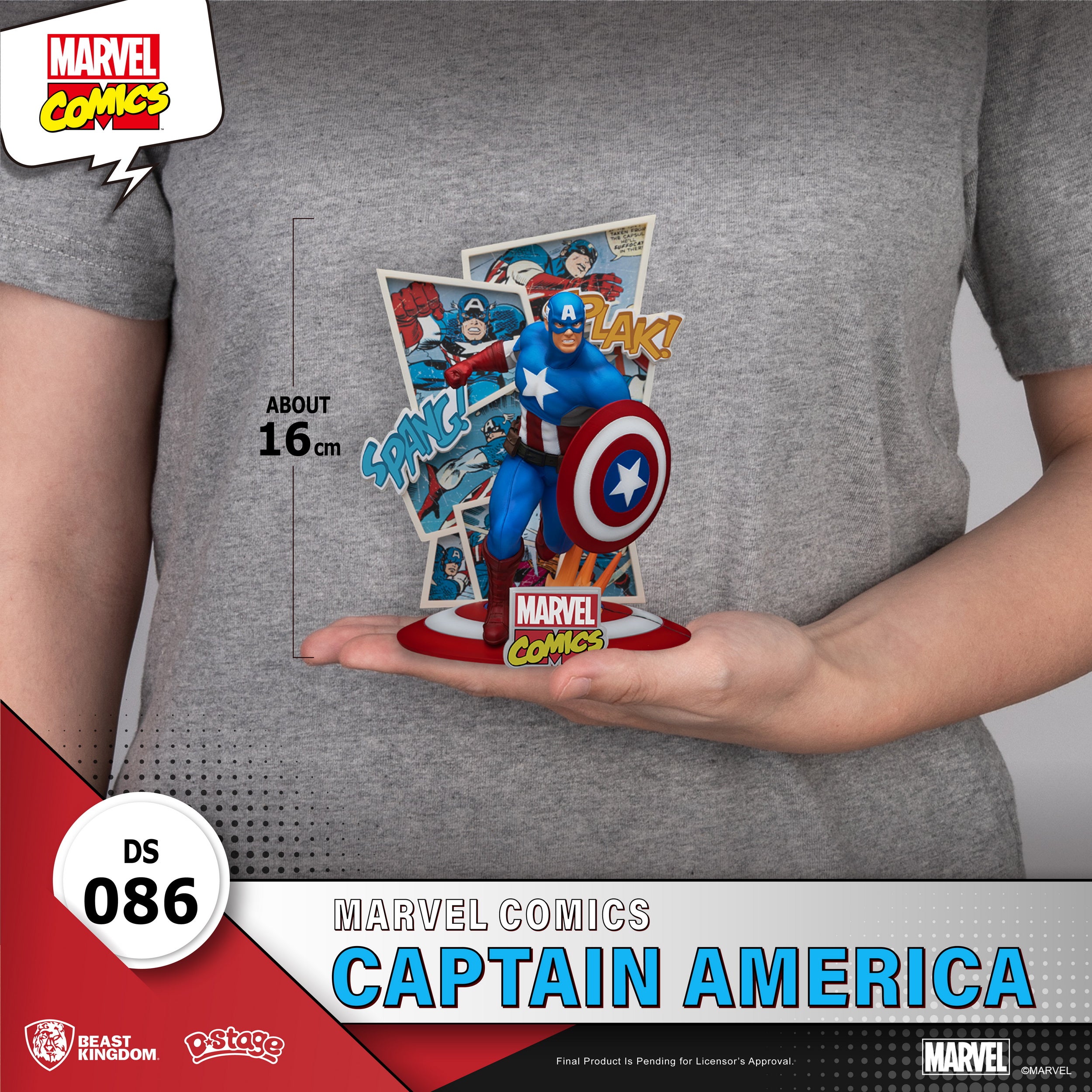 PRE-ORDER Beast Kingdom - Marvel Comics - Captain America