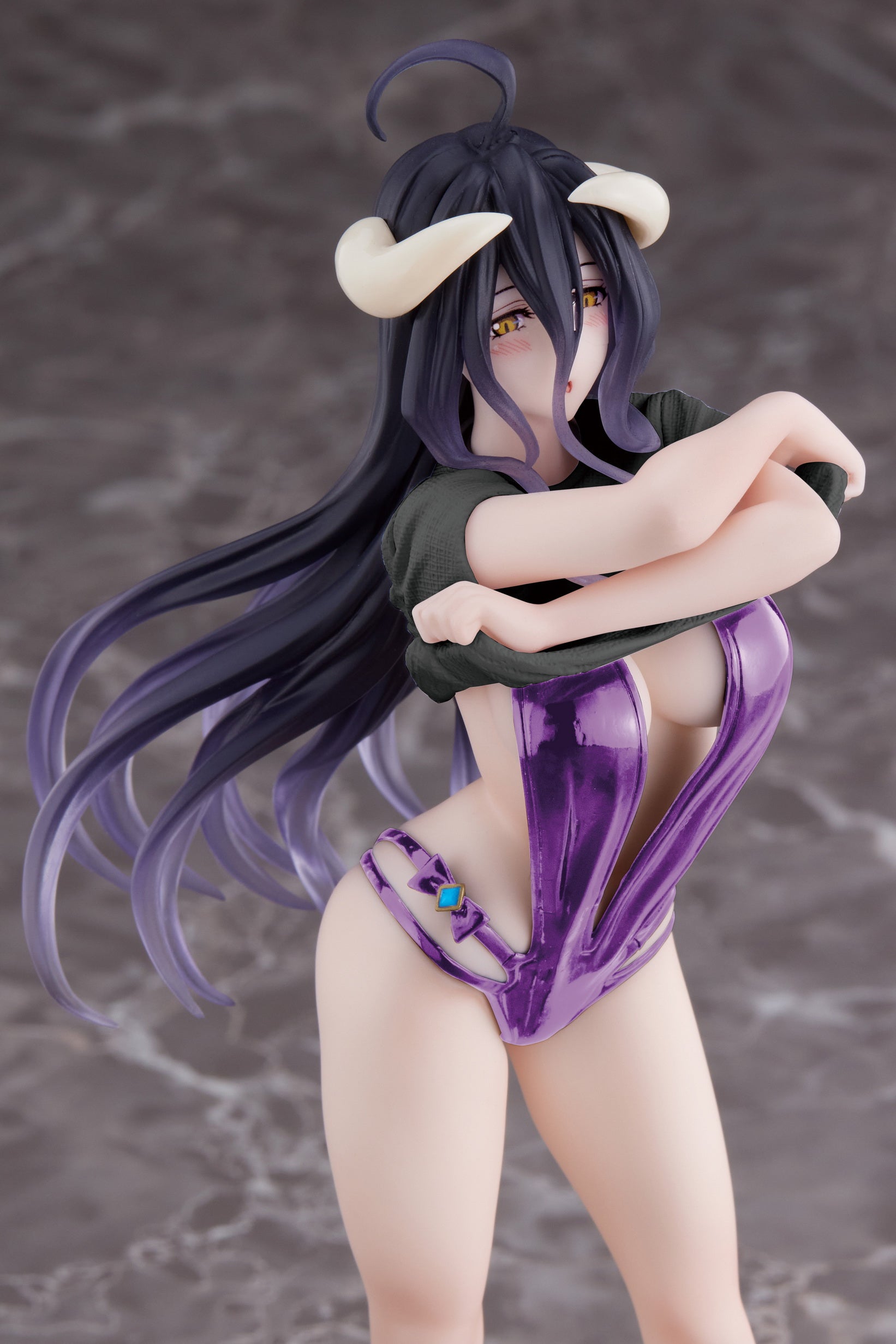 PRE-ORDER Taito - Overlord IV Coreful Figure - Albedo: T-Shirt Swimsuit Ver. Renewal Edition