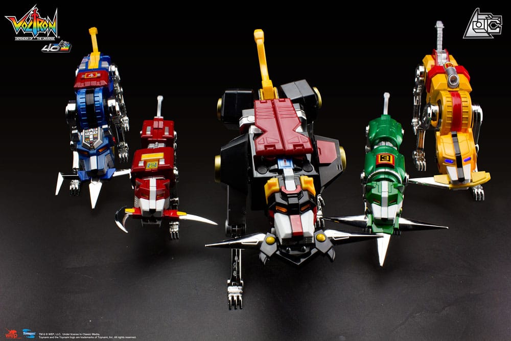 PRE-ORDER Toynami - VOLTRON 40TH ANNIVERSARY COLLECTOR’S SET