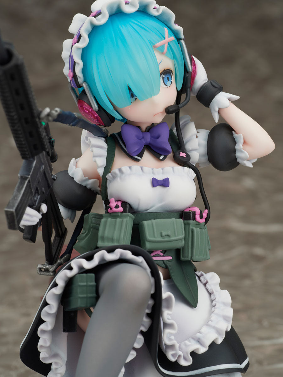 PRE-ORDER FuRyu - Re:ZERO -Starting Life in Another World- - Rem: Military Ver. 1/7
