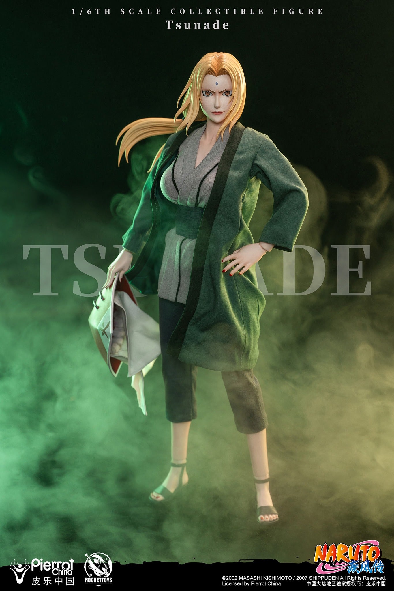 PRE-ORDER Rocket Toys - ROC-009 - Naruto Shippuden - Tsunade 1/6