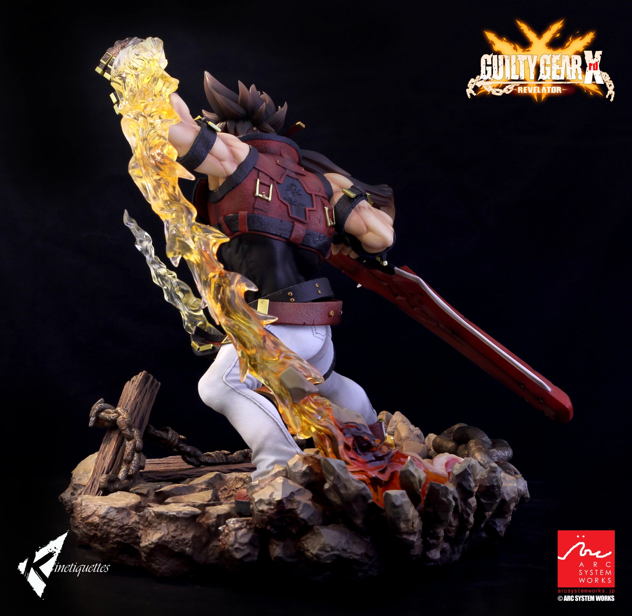 PRE-ORDER Kinetiquettes - Guilty Gear Xrd - Sol Badguy 1/7