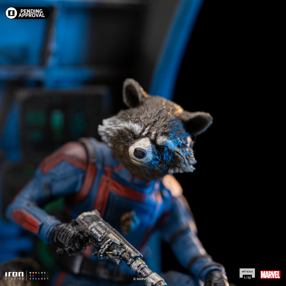 PRE-ORDER Iron Studios - Art Scale - Guardians of the Galaxy Vol. 3 - Rocket Raccoon 1/10
