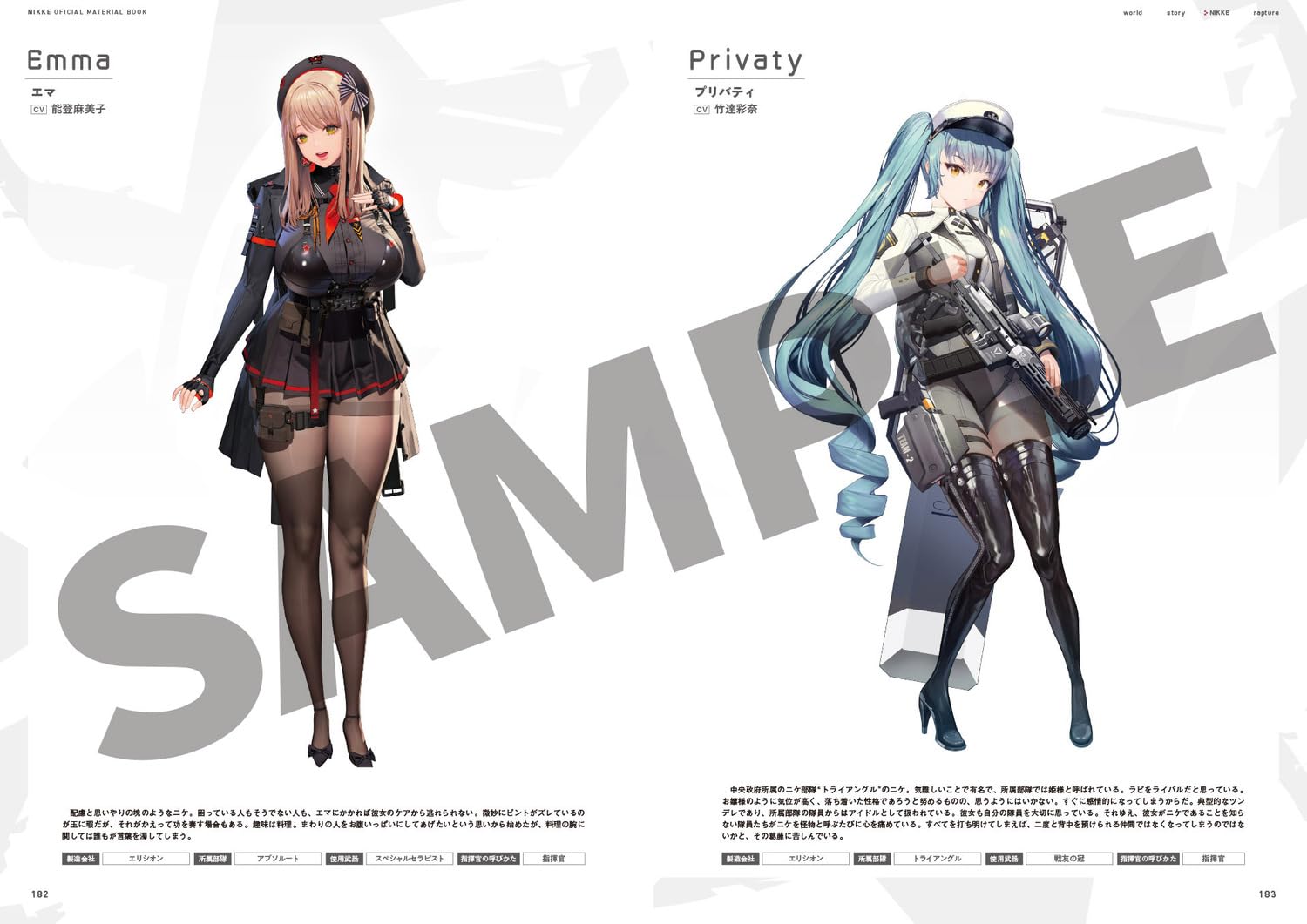 SPECIAL ORDER Famitsu - Goddess of Victory: NIKKE Official Setting Materials Collection [JP]
