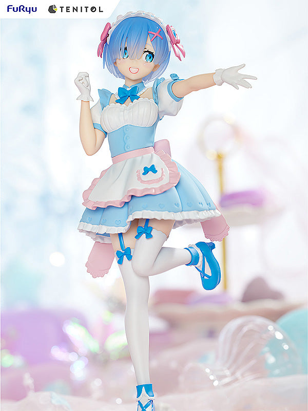 PRE-ORDER FuRyu - TENITOL - Re:ZERO -Starting Life in Another World- - Yumekawa Maid Rem & Ram: Set With Bonus
