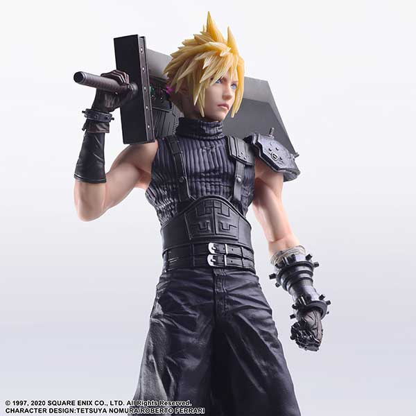 IN-STOCK Square Enix - STATIC ARTS - Final Fantasy VII Remake - Cloud Strife