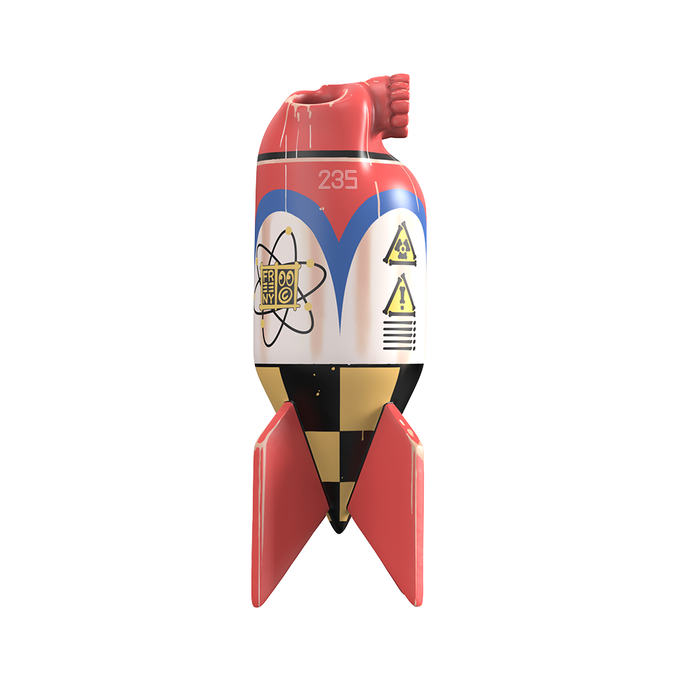 PRE-ORDER Mighty Jaxx - Skull bomb (Retro Edition) by Jason Freeny