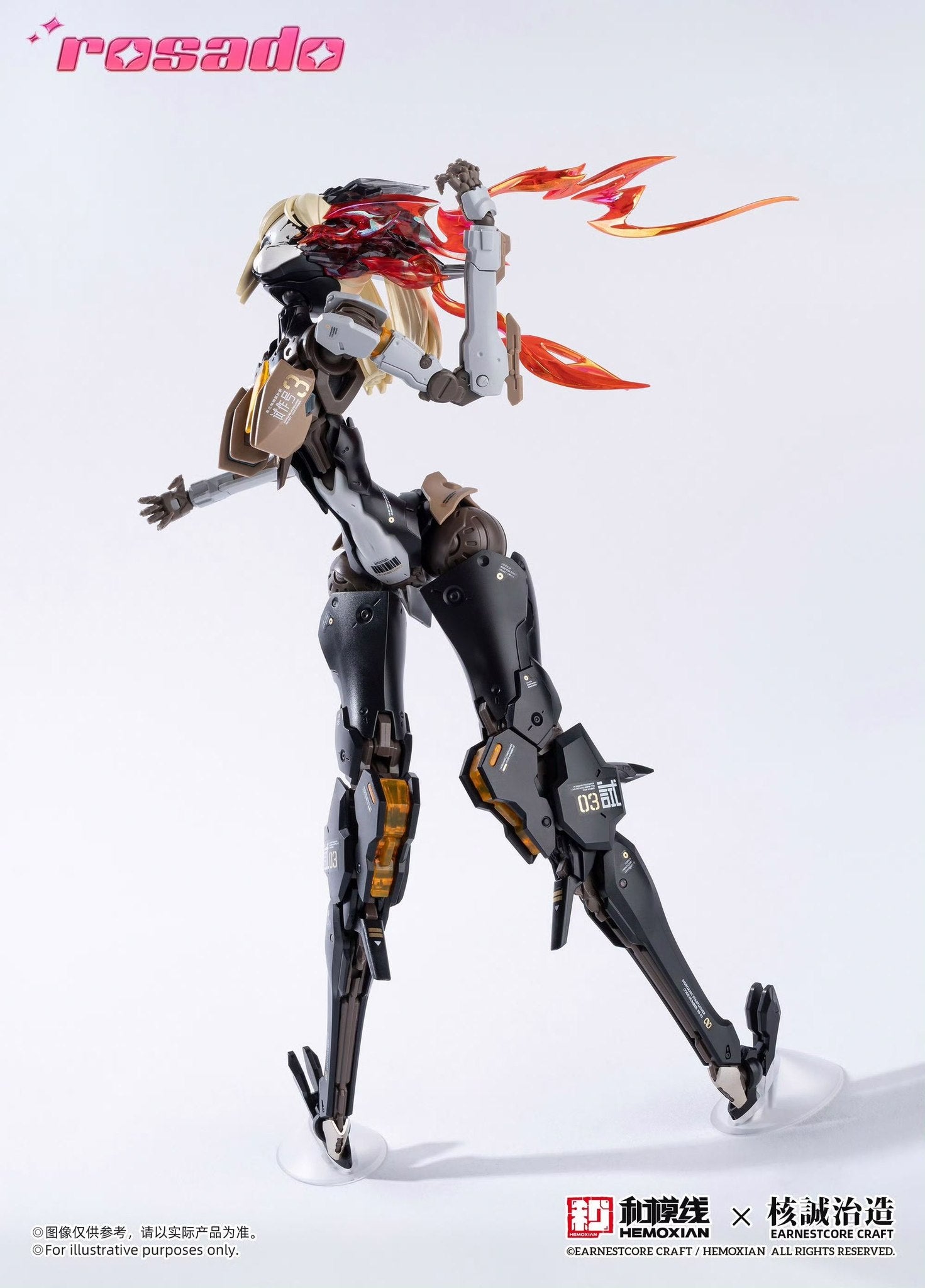 PRE-ORDER Earnestcore Craft - Hemoxian x Earnestcore Craft - Rosado - Starflower Lily MK3 1/10