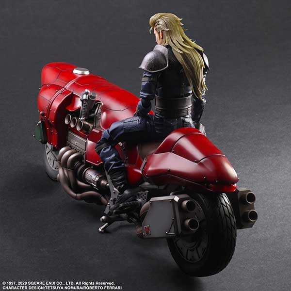 IN-STOCK Square Enix - PLAY ARTS Kai - Final Fantasy VII Remake - Roche & Motorcycle Set