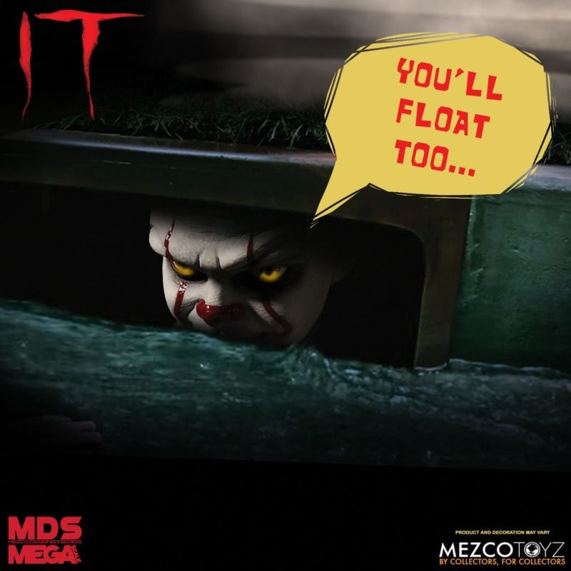 PRE-ORDER IT: Mega Scale Talking Pennywise