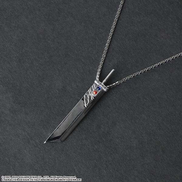 SPECIAL ORDER Square Enix - Final Fantasy VII Remake Silver Necklace - Buster Sword: Limited Ver. [EXCLUSIVE] [JP]