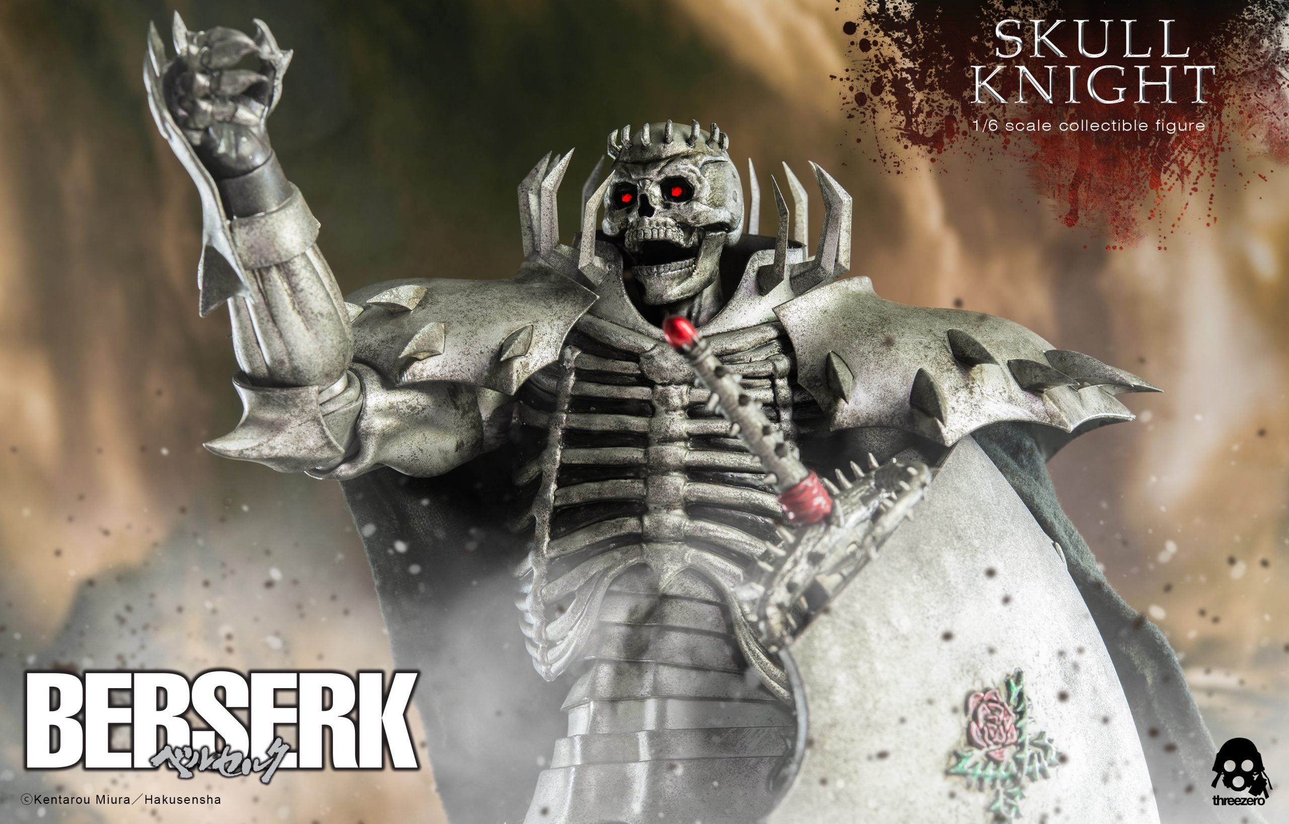 PRE-ORDER threezero - BERSERK - Skull Knight: Exclusive Ver. 1/6